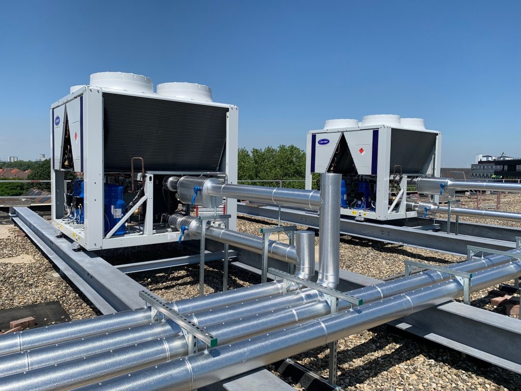 Ventilatie en luchtbehandeling Gemeentehuis Moerdijk